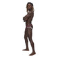 Male Power Sport Mesh Jock Burgundy Size S/M
