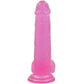 Lovetoy | Jelly Studs 8" Crystal Dildo Large Pink