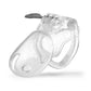 Brutus Stealth Chastity Cage Clear