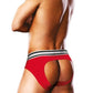 Prowler Open Back Brief Red/White Size S/M/L/XL