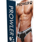 Prowler Open Back Brief White/Black Size S/M/L/XL