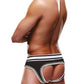 Prowler Open Back Brief White/Black Size S/M/L/XL