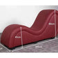Daytona | Kama Sutra Mebon Chaise Love Lounge Leather Black