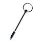Metal | Silver Metal Urethral Plug w Ring