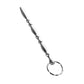 Metal | Silver Metal Beaded Urethral Plug w Ring