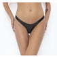 Noir Power Wetlook Thong Black Size S/M/L/XL