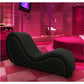Daytona | Kama Sutra Mebon Chaise Love Lounge Studded and Quilted Black