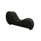 Daytona | Kama Sutra Mebon Chaise Love Lounge Studded and Quilted Black
