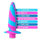 Avant Vibrotize Silicone Mini Anal Vibe Fuchsia