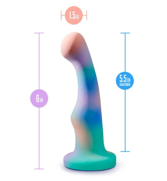 Avant Opal Dreams Aqua Silicone Dildo