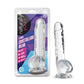 Blush Novelties Naturally Yours 8" Crystaline Dildo Diamond
