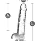Blush Novelties Naturally Yours 7" Crystaline Dildo Diamond