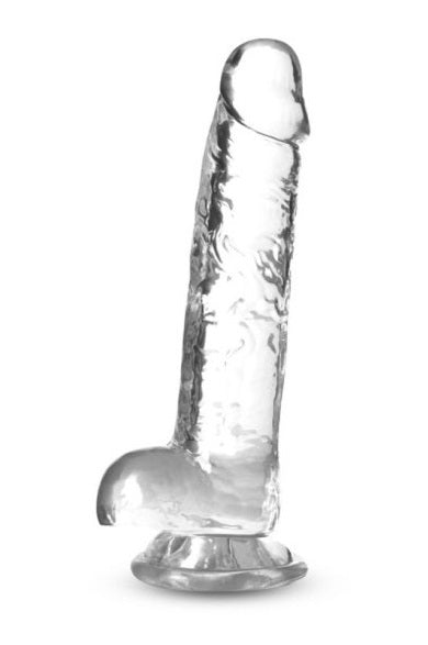 Blush Novelties Naturally Yours 7" Crystaline Dildo Diamond