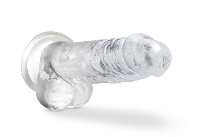 Blush Novelties Naturally Yours 7" Crystaline Dildo Diamond