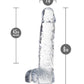 Blush Novelties Naturally Yours 6" Crystaline Dildo Diamond