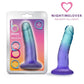 Blush Novelties B Yours Morning Dew 5" Dildo Sapphire with Suction Cup