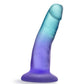 Blush Novelties B Yours Morning Dew 5" Dildo Sapphire with Suction Cup