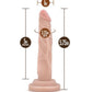 Dr Skin 5" Mini Cock Beige
