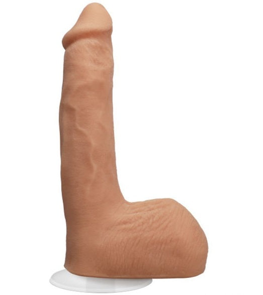 Doc Johnson Signature Cocks Seth Gamble Ultraskyn Cock Vanilla 8" Dildo Dong Vac-U-Lock