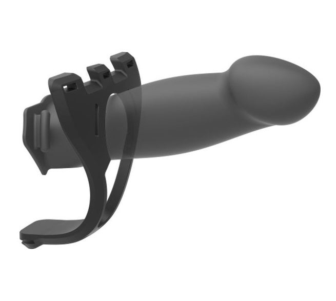 Doc Johnson Body Extension Be Ready 4 Pc Hollow Silicone Strap-On Set