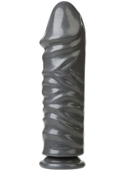 Doc Johnson American Bombshell Bunker Buster 10.7" Anal Dildo Gun Metal