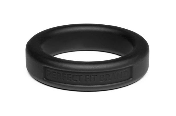 PerfectFit Classic Silicone Medium Stretch Penis Ring 44mm Black