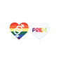 Peekaboo Pasties | Pride Hearts Pasties
