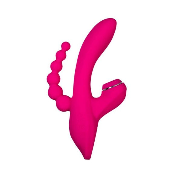 JOS Tripling Triple Stimulator - Air Pulse Vibrating Anal Beads