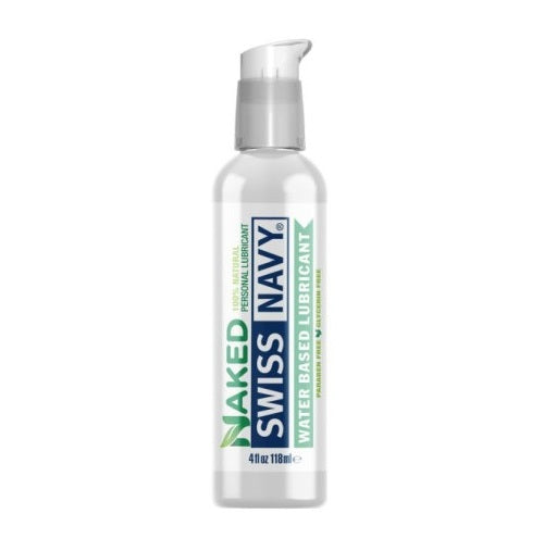 Swiss Navy Naked All Natural Water Based Lubricant 4oz/118ml