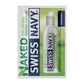 Swiss Navy Naked All Natural Water Based Lubricant 5ml Sachets (100 Pack)