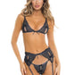 Rene Rofe A Sneak Peak 3 Pc Set Black Size S/M or M/L