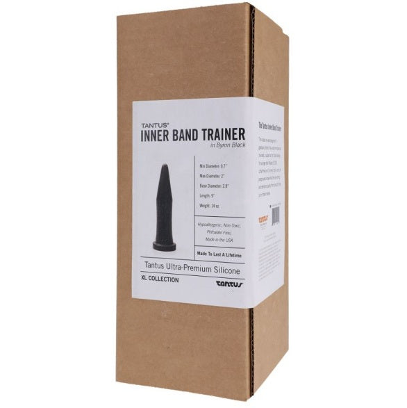 Tantus Inner Band Trainer Onyx Anal Plug Dildo