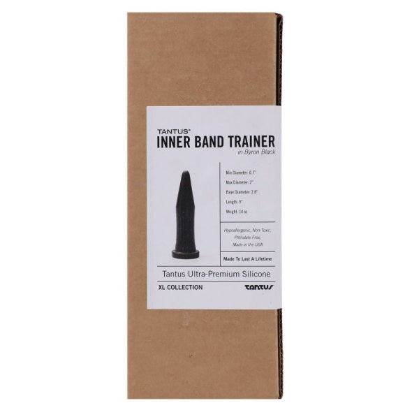 Tantus Inner Band Trainer Onyx Anal Plug Dildo