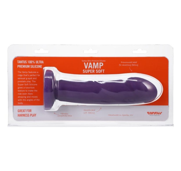 Tantus Vamp Soft Dildo Amethyst