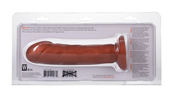 Tantus Vamp Soft Dildo Copper