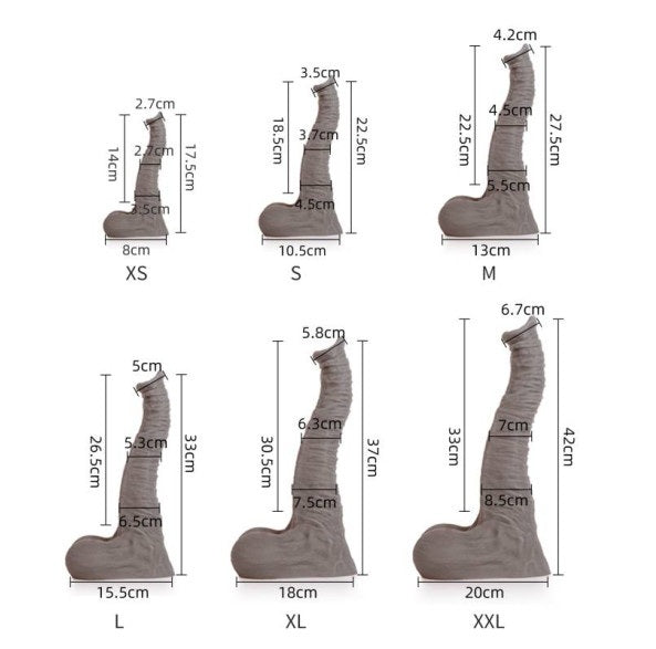 Sport Fucker Dexter Liquid Silicone Dildo Medium