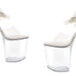 Ellies Shoes | Clear Platform Sandal 8" - Size 7, 8, 9