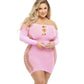 Pink Lipstick Diamond Drippin Dress Pink Size Q