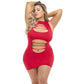 Pink Lipstick Cant Commit Dress Red Size Q