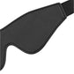 Bedroom Fantasies Faux Leather Blindfold Black