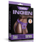 Lovetoy Easy Strap on Harness Polka Dot Purple