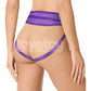 Lovetoy Easy Strap on Harness Polka Dot Purple