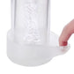 LuvPump Smart Rechargeable LCD Display Penis Pump w Sleeve and Black Donut