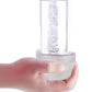 LuvPump Smart Rechargeable LCD Display Penis Pump w Sleeve and Black Donut