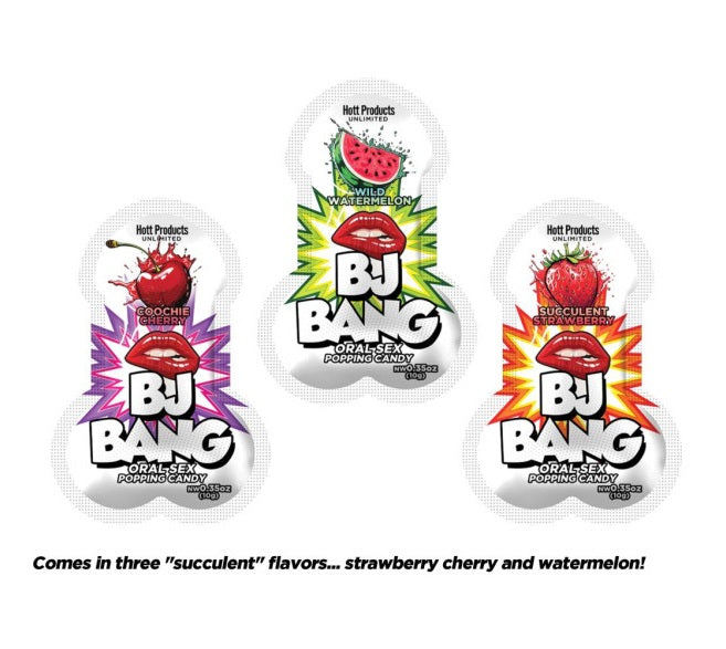 Hott Products | BJ Bang - Oral Sex Popping Candy 72 Pc Display