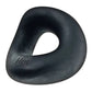 HunkyJunk Form Curvy C-Ring Cock Ring Tar Ice