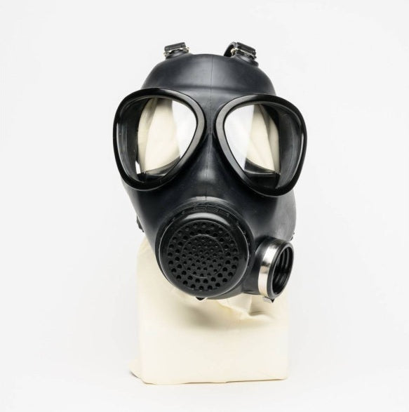 XTRM Military Adjustable Strap Rubber Gas Mask