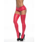 Mapale Thigh Highs Wetlook Red Size OS