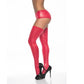 Mapale Thigh Highs Wetlook Red Size OS