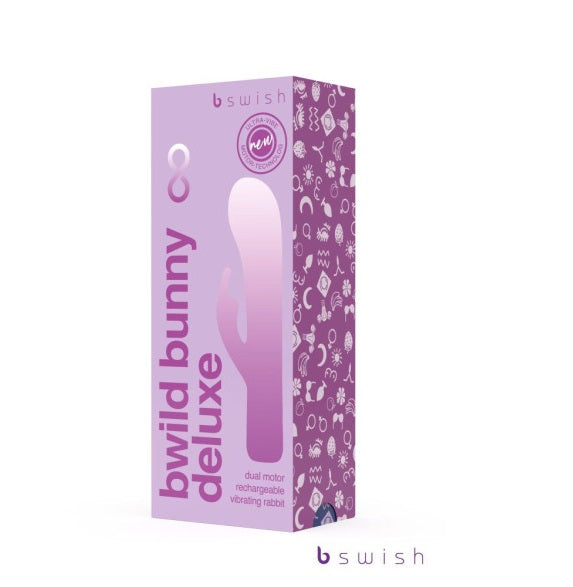 B Swish Bswish Bwild Bunny Infinite Deluxe Purple Rabbit Vibrator